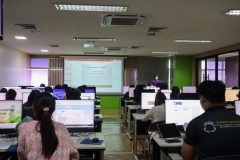 ภาพบรรยากาศโครงการอบรมทักษะการรู้สารสนเทศ