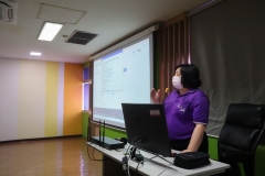 ภาพบรรยากาศโครงการอบรมทักษะการรู้สารสนเทศ
