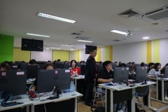 ภาพบรรยากาศการอบรมทักษะการรู้สารสนเทศ