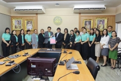 าพบรรยากาศสำนักหอสมุดกลาง มหาวิทยาลัยเทคโนโลยีพระจอมเกล้าพระนครเหนือ ศึกษาดูงาน