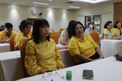 ภาพบรรยกาศการประชุมบุคลากร