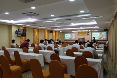 ภาพบรรยากาศโครงการสร้างภูมิคุ้มกันต้านภัยอาชญากรรมทางเทคโนโลยี Cyber Vaccine