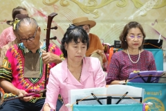 ภาพถ่ายบรรยากาศกิจกรรมดนตรีไทย ลานรมณีย์