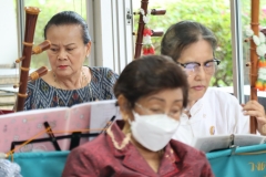 ภาพถ่ายบรรยากาศกิจกรรมดนตรีไทย ลานรมณีย์