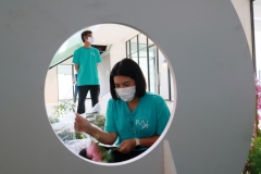 ภาพบรรยากาศการจัดตกแต่งสถานที่