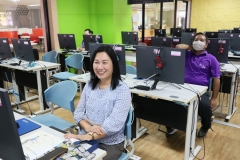 ภาพบรรยากาศการอบรม การสร้างสื่อประชาสัมพันธ์ ด้วยเทคนิค Canva