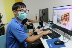 ภาพบรรยากาศการอบรม การสร้างสื่อประชาสัมพันธ์ ด้วยเทคนิค Canva