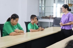 ภาพบรรยากาศโครงส่งต่อ