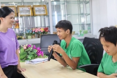 ภาพบรรยากาศโครงส่งต่อ