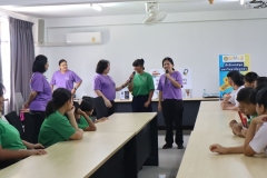 ภาพบรรยากาศโครงส่งต่อ