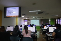 ภาพบรรยากาศโครงการอบรมทักษะการรู้สารสนเทศ