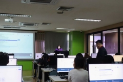 ภาพบรรยากาศโครงการอบรมทักษะการรู้สารสนเทศ