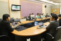 าพบรรยากาศสำนักหอสมุดกลาง มหาวิทยาลัยเทคโนโลยีพระจอมเกล้าพระนครเหนือ ศึกษาดูงาน