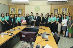 าพบรรยากาศสำนักหอสมุดกลาง มหาวิทยาลัยเทคโนโลยีพระจอมเกล้าพระนครเหนือ ศึกษาดูงาน