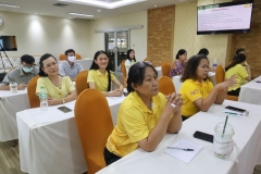 ภาพบรรยกาศการประชุมบุคลากร