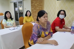 ภาพบรรยกาศการประชุมบุคลากร