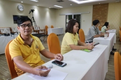 ภาพบรรยกาศการประชุมบุคลากร