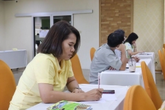 ภาพบรรยกาศการประชุมบุคลากร