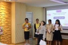 ภาพบรรยกาศการประชุมบุคลากร