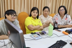 ภาพบรรยากาศการจัดทำแผ