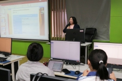 อบรมทักษะการรู้สารสนเทศนิสิต