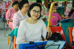 ภาพถ่าย การบรรเลงและขับร้องดนตรีไทย 
โดยชมรมข้าราชการบำนาญจังหวัดชลบุรี ครั้งที่ 64