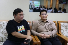 ภาพบรรยากาศโครงการสร้างภูมิคุ้มกันต้านภัยอาชญากรรมทางเทคโนโลยี Cyber Vaccine