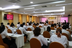 ภาพบรรยากาศโครงการสร้างภูมิคุ้มกันต้านภัยอาชญากรรมทางเทคโนโลยี Cyber Vaccine