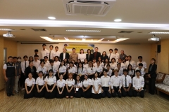 ภาพบรรยากาศโครงการสร้างภูมิคุ้มกันต้านภัยอาชญากรรมทางเทคโนโลยี Cyber Vaccine