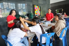 ภาพบรรยากาศกิจกรรมหอสมุดพบเพื่อน