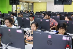 ภาพบรรยากาศโครงการอบรมทักษะการรู้สารสนเทศ