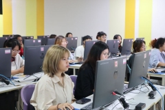 ภาพบรรยากาศโครงการอบรมทักษะการรู้สารสนเทศ